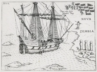 Barents schip bij Nova Zembla, 1598